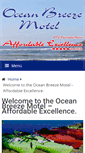 Mobile Screenshot of oceanbreezemotel.com